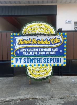 Papan Bunga Duka di MUARA ENIM